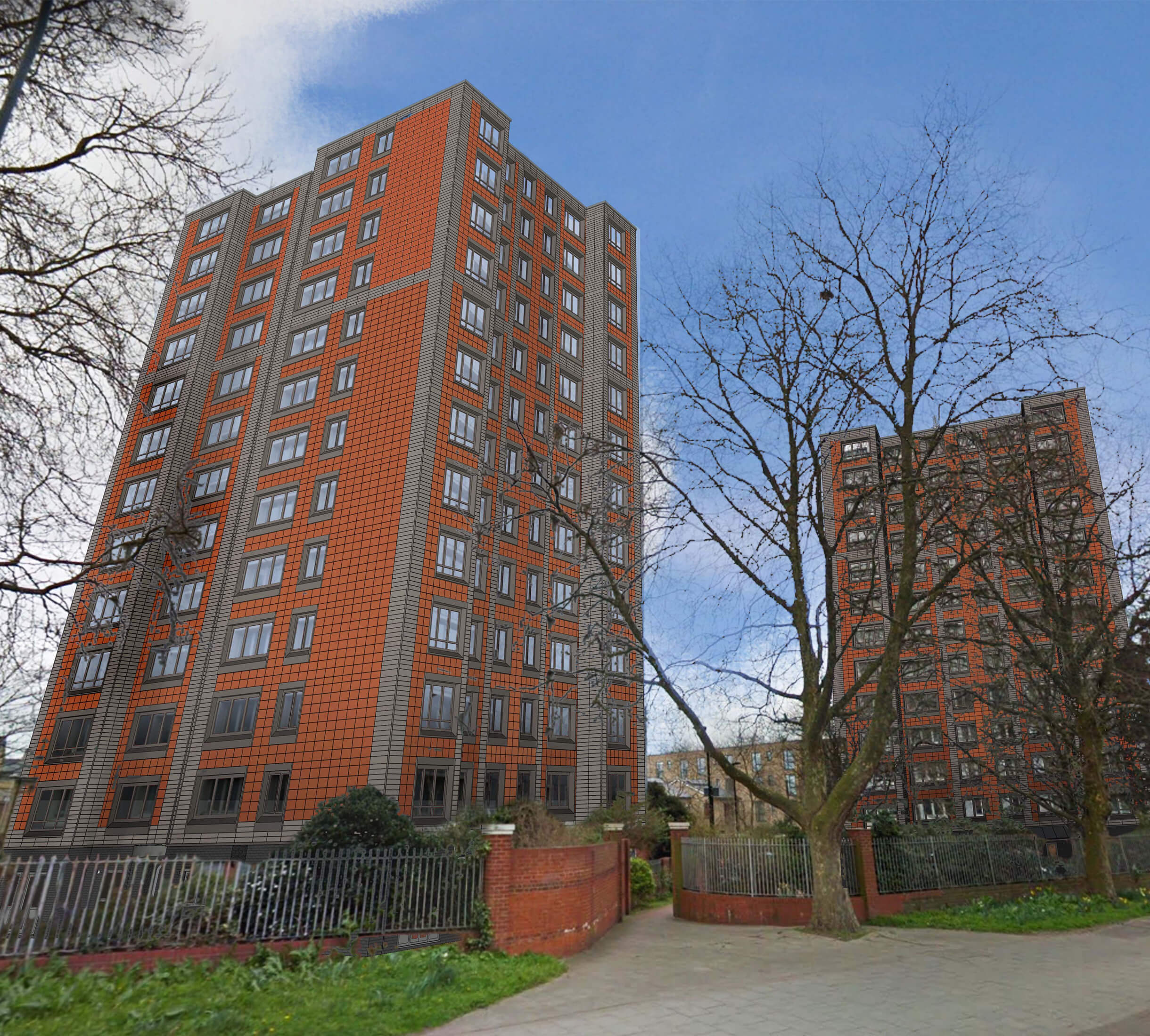 Replacement Cladding Hatfield Close & Gerrard House Michael Dyson